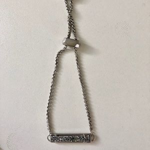 Kendra Scott platinum drusy bracelet